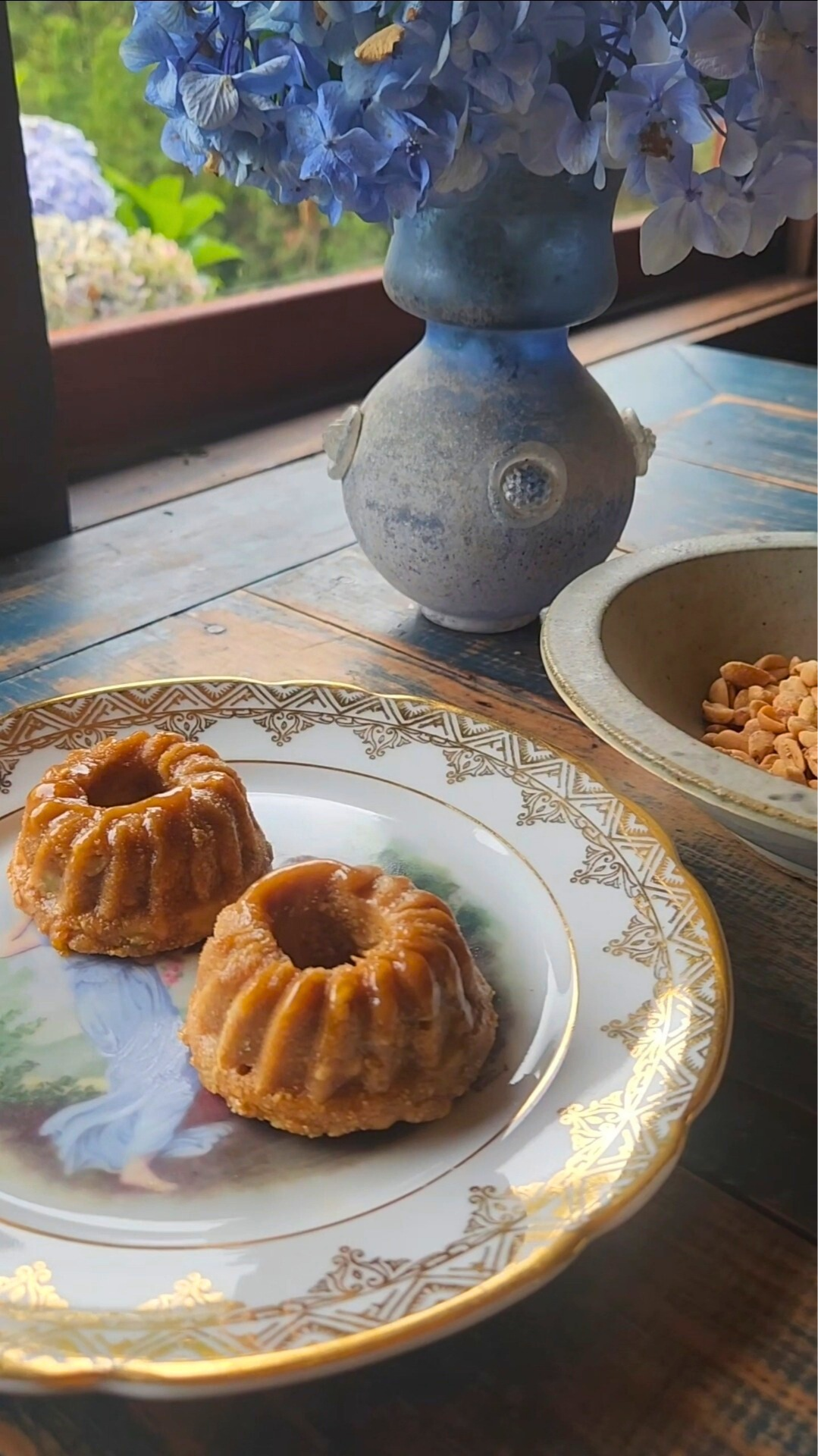 Pudim Vegano de Baunilha